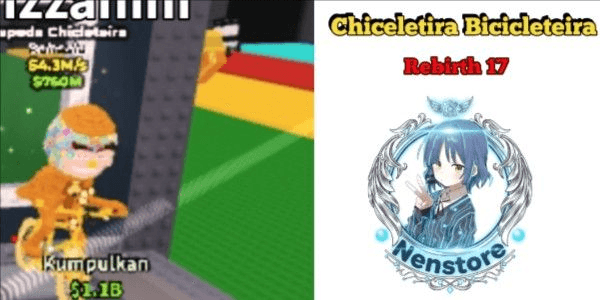 Gambar Product Chicleteira Bicicleteira