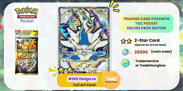 Gambar Product Dialga ex #368