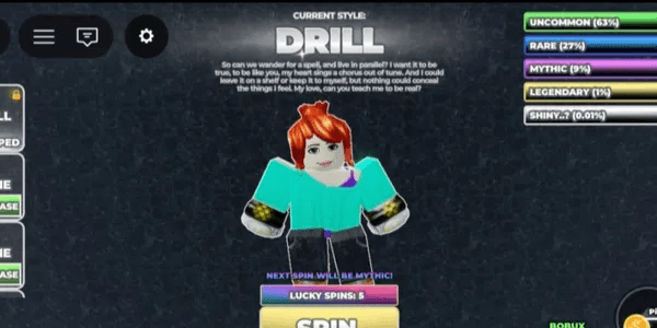 Akun Style DRILL | Untitled Boxing Game