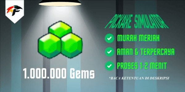 Gambar Product 1M Gems - Pickaxe Simulator