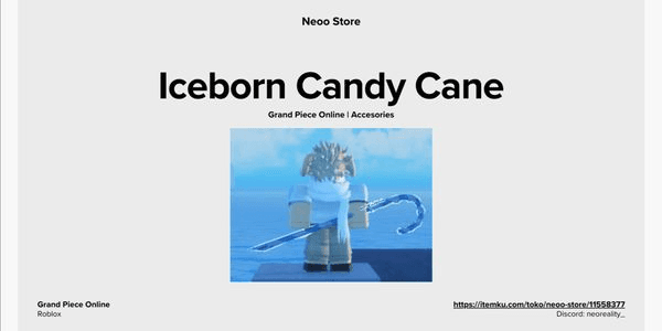 Gambar Product Iceborn Candy Cane | Grand Piece Online (GPO)