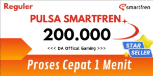 Pulsa 200.000