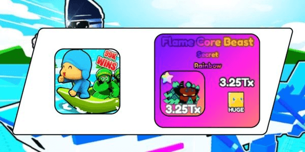 Gambar Product Huge Rainbow Secret | Best Pet in Last World | Kayak Racing