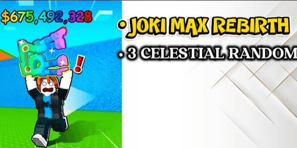 Gambar Product JOKI max REBIRTH dan 3 CELESTIAL