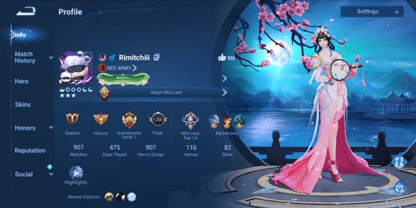 Gambar Product AKUN HOK BERHERO SNK FULL GARANSI