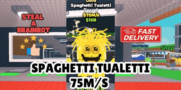 Gambar Product Gold Spaghetti Tualetti