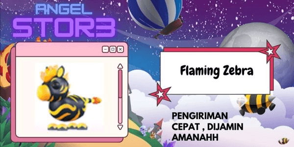 Gambar Product Flaming Zebra