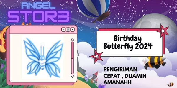 Gambar Product Birthday Butterfly 2024