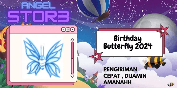Birthday Butterfly 2024