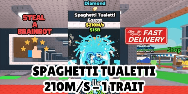 Gambar Product Diamond Spaghetti Tualetti 210M/s