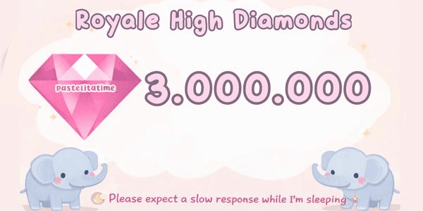 Gambar Product 3M Diamonds (3.000.000) | Royale High