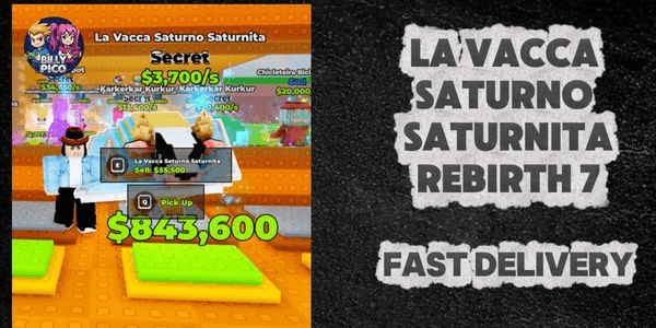 Gambar Product La Vacca Saturno Saturnita Rebirth 7 - Break a lucky Block!