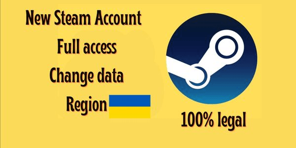 Gambar Product New Steam Account Region Ukraine #2