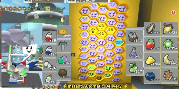 Gambar Product Fuzzy Tadpole Hive - Bee Swarm Simulator