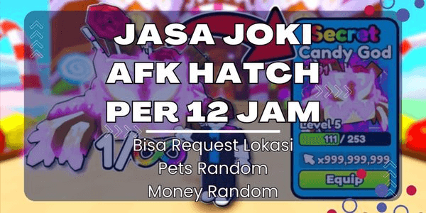 Gambar Product Joki Afk Hatch Per 12 Jam | Tap Simulator