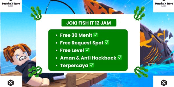 Gambar Product AFK Fish Jockey | 12 Hours