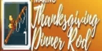 Thanksgiving Dinner Fishing Rod