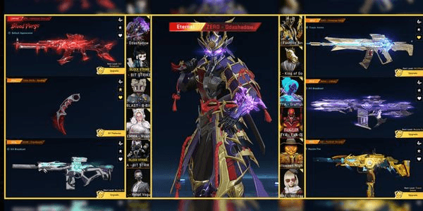 Gambar Product AKUN BLOODSTRIKE - ASIA [ Karambit Talon - Scythe Max, Gallil - Celestial Vein Lv4, Eternal Limited RPK - Vermilion Silence ] #310066163937