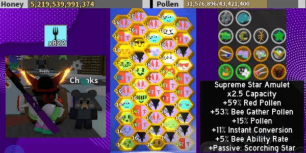 Gambar Product GG ACCOUNT - BEE SWARM SIMULATOR