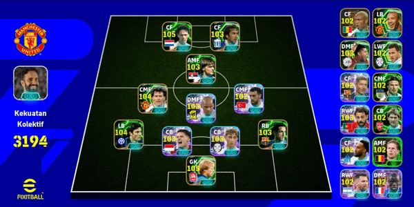 Gambar Product Akun eFootball EPIC 3100+ Strength - Murah & Bergaransi