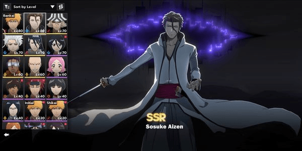 Gambar Product Nuverse lvl66 8SSR team slash + team spirit Bleach Soul Resonance account