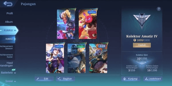Gambar Product akun ml murmer