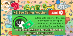 X2 Bee Gather Voucher