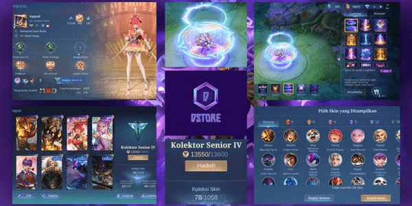 Gambar Product RECAL TAS TAS BIRU MURAH PERMANEN MOBILE LEGENDS