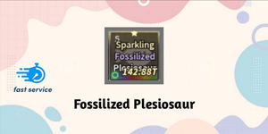 Plesiosauro Fossilizzato - Materiale per Canna Requiem