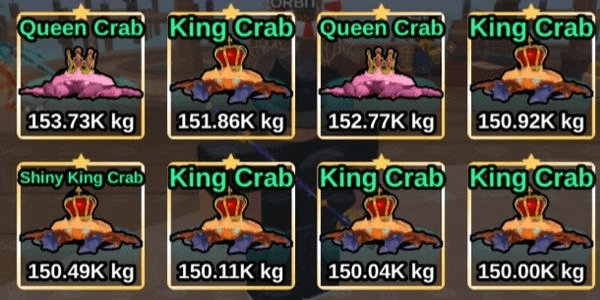 Gambar Product King Crab/Queen Crab/Secret Tumbal
