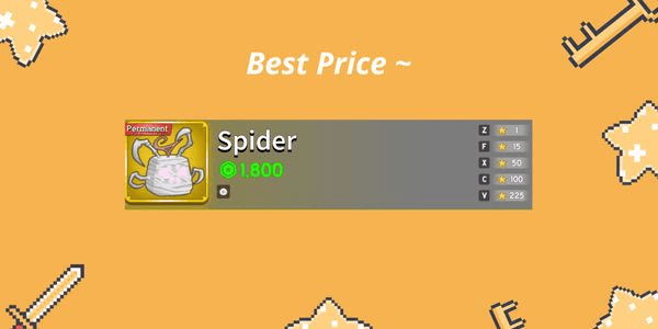 Gambar Product Spider (Permanent)