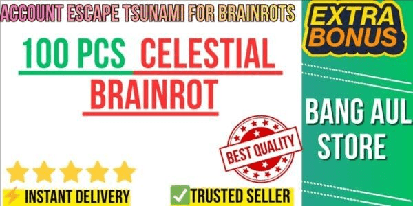Gambar Product Akun Escape Tsunami for Brainrots | ✔️ Extra Bonus ✔️