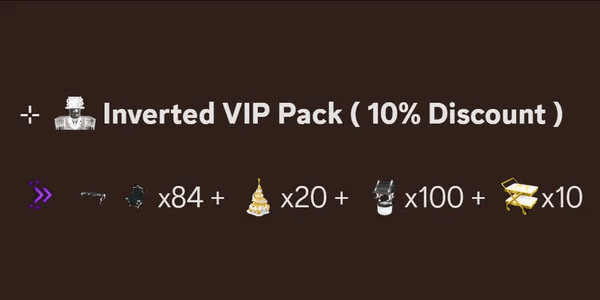 INVERTED VIP BUNDLE - FULL RESTAURANT