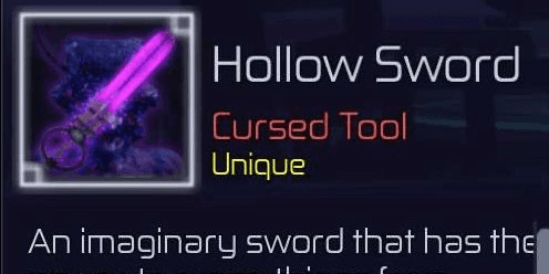 Gambar Product Hollow Sword | Jujutsu Infinite