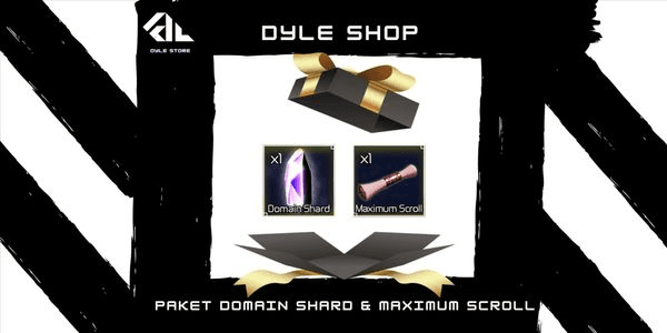 Gambar Product Paket Domain Shard & Maximum Scroll | Jujutsu Infinite