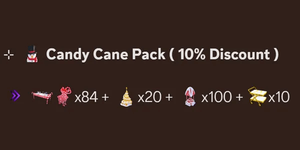 CANDY CANE BUNDLE - FULL RESTAURANT