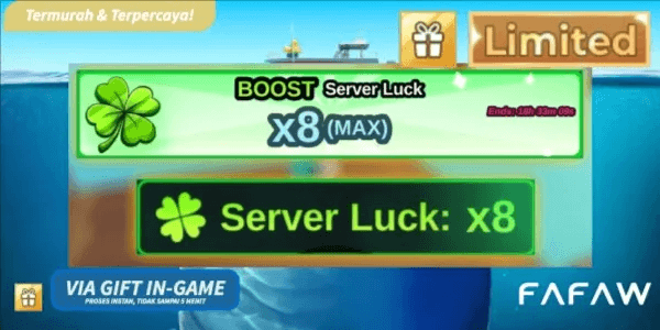 Server Luck x8