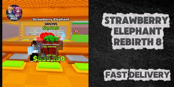 Gambar Product Strawberry Elephant Rebirth 8 - Break a lucky Block!