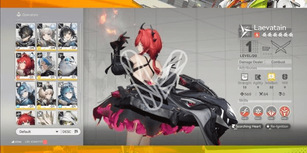 Gambar Product [ASIA] Starter Laevatain Arknights Endfield