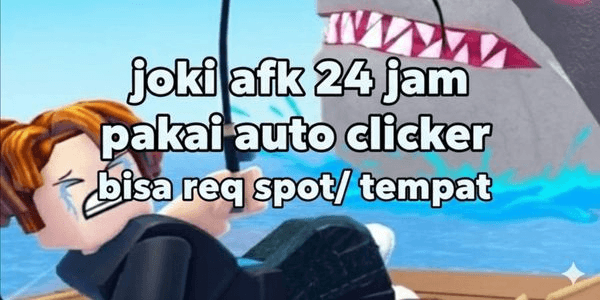 Gambar Product Play fish it 24 hours using auto clicker