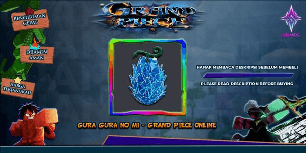 Gambar Product Gura Gura no Mi