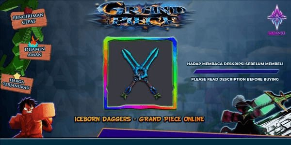 Gambar Product Iceborn Daggers