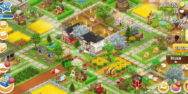 Gambar Product Farm Hay Day Level 44 Barn 1050 Silo 750 Full Dekorasi
