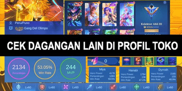 Gambar Product #105 AKUN MOBILE LEGENDS MURAH