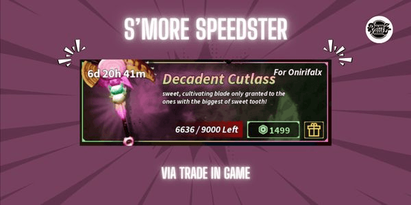 Gambar Product Decadent Cutlass (New Skin) - FISCH