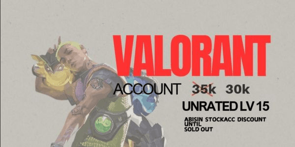 Gambar Product STARTER ACCOUNT Valorant | UNRATED | Lv 15