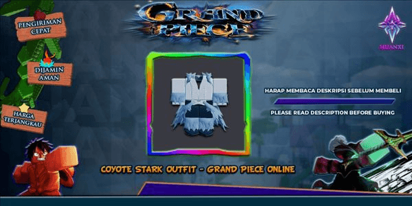 Gambar Product Coyote Stark Outfit