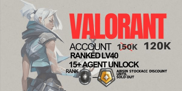 Gambar Product STARTER ACCOUNT Valorant | Ready Competitive | Lv 40++ | 15+ s/d FULL AGENTS