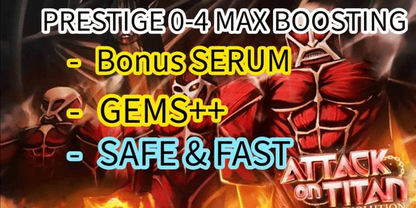 Gambar Product Joki Prestige 0-4 MAX (FREE SERUM) | Level 1-200