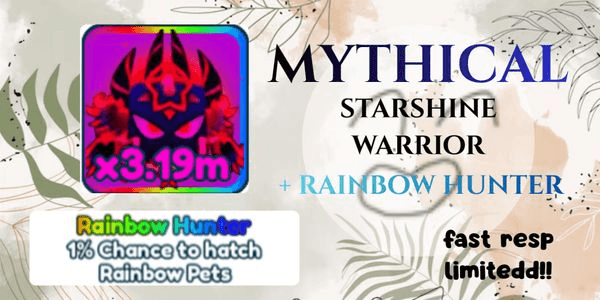 Gambar Product (MYTHICAL) Starshine Warrior - Tap Simulator